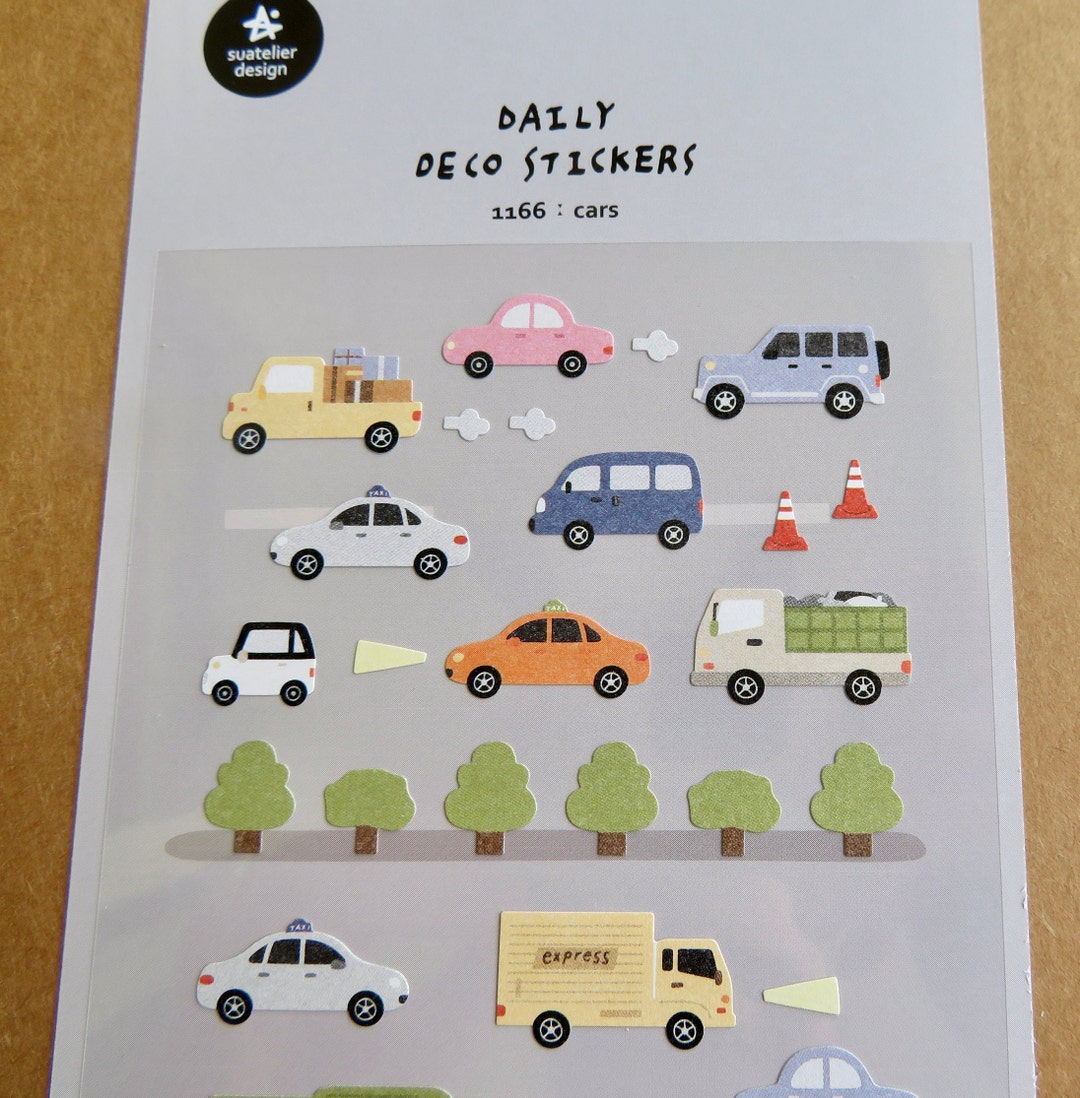 Daily Transport Sticker Vehicle Transportation Transport Stickers, Car Truck Bus Camper ...