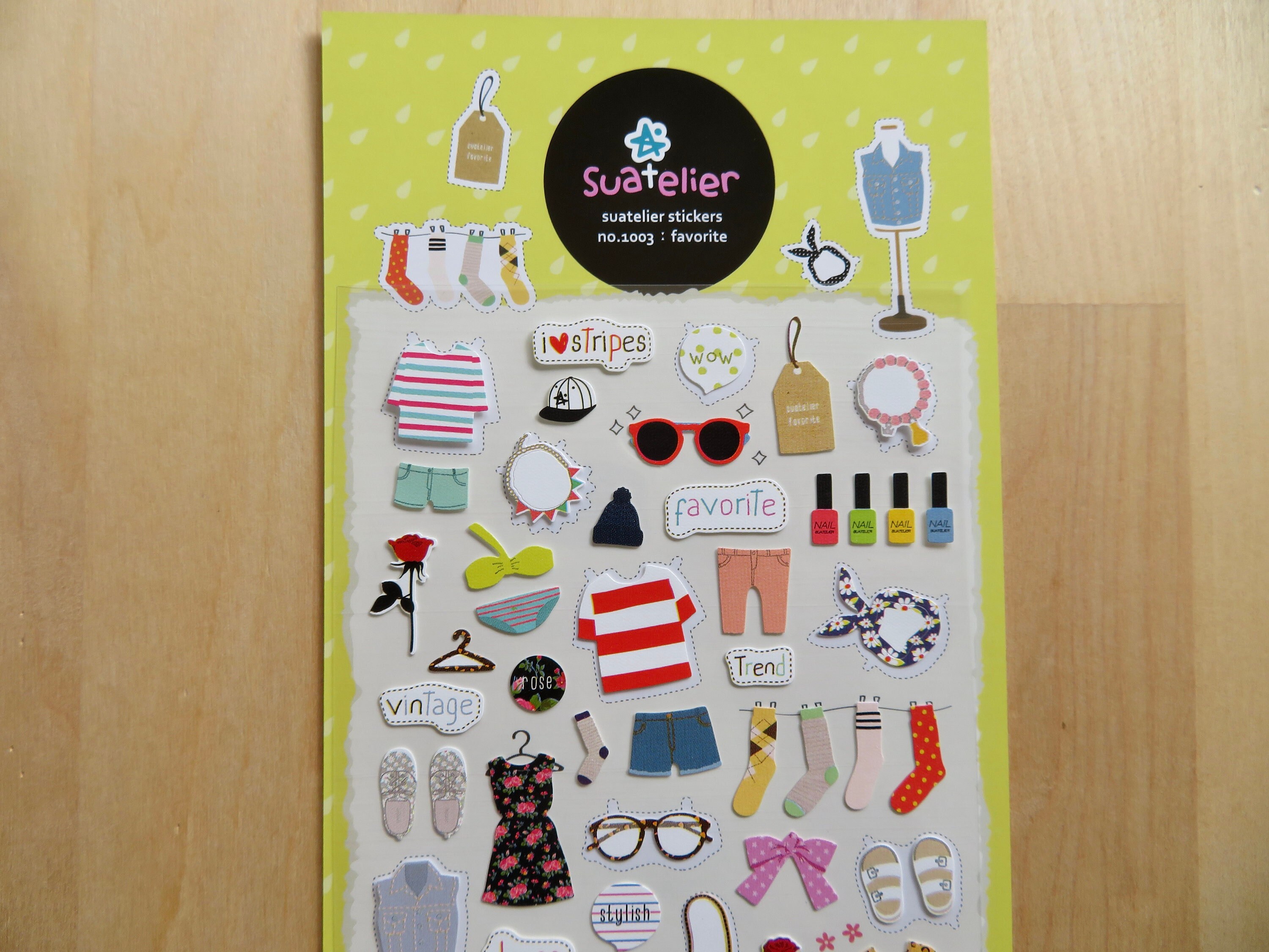 Daily Activity Stickers, Clothing Dress Wardrobe Theme Stickers, Every ...