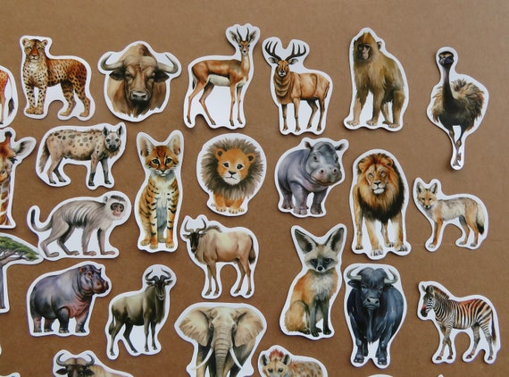 Animal stickers discount
