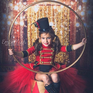 Nussknacker Mädchenkostüm,Zirkus Outfit,Soldatin Kleid,Tutu Zirkus Kleid,Schaufrau, Nussknacker Kostüm