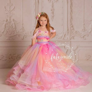 Pastel Rainbow Spring Dress