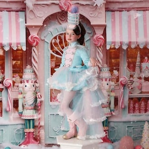 Girl nutcracker costume, Pastel Circus outfit