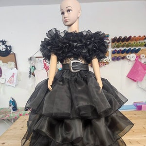 Wednesday Inspired Dress Halloween Dress