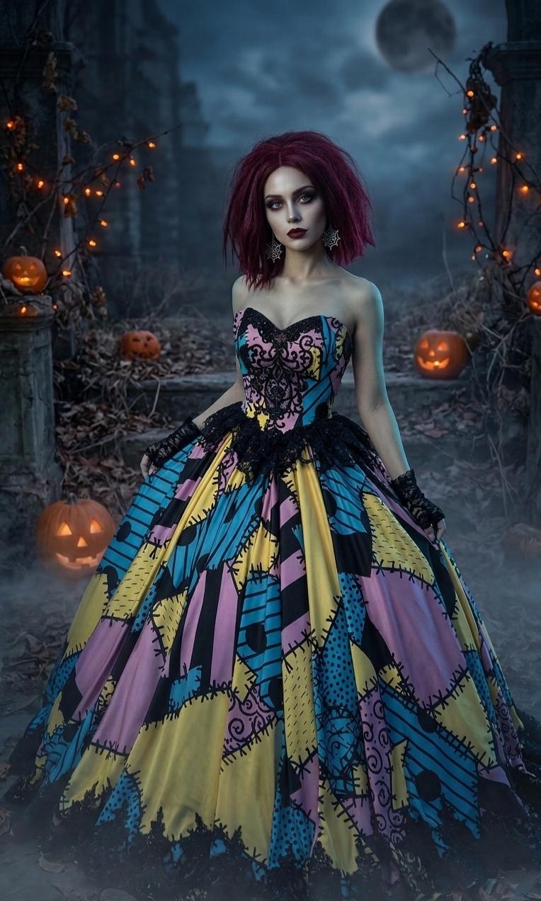 green corset dress costume elvish fantasy with jacquard gender_boy THE DRESS Color:as photos How to Wear '90s-Inspired