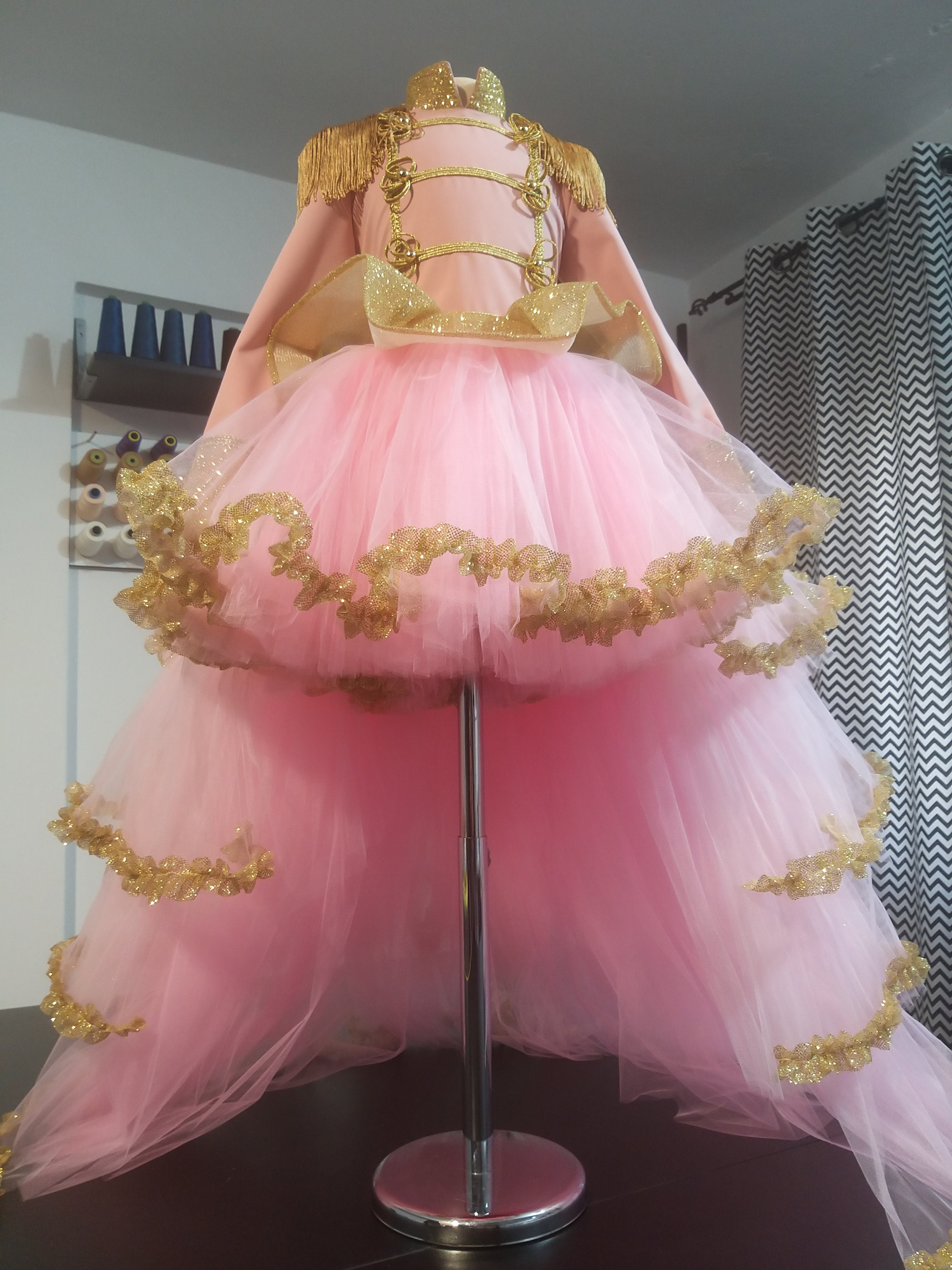 Girl Nutcracker Costume girl Circus Outfit soldier Dress tutu Circus Dress showoman pink Circus Outfit Etsy