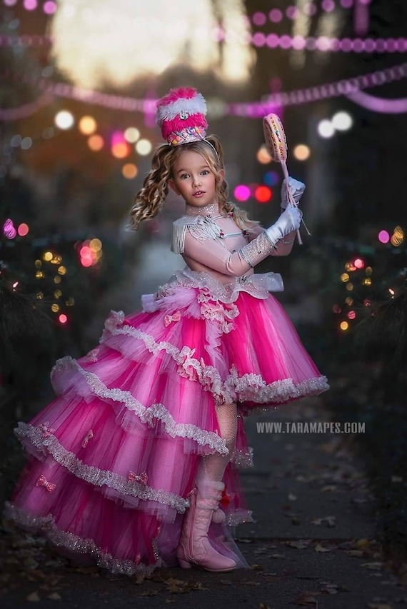 Traje de cascanueces de niña, traje de circo de niña, vestido de soldado,  vestido de circo tutú, showoman, Glimmer Cascanueces Romper -  México