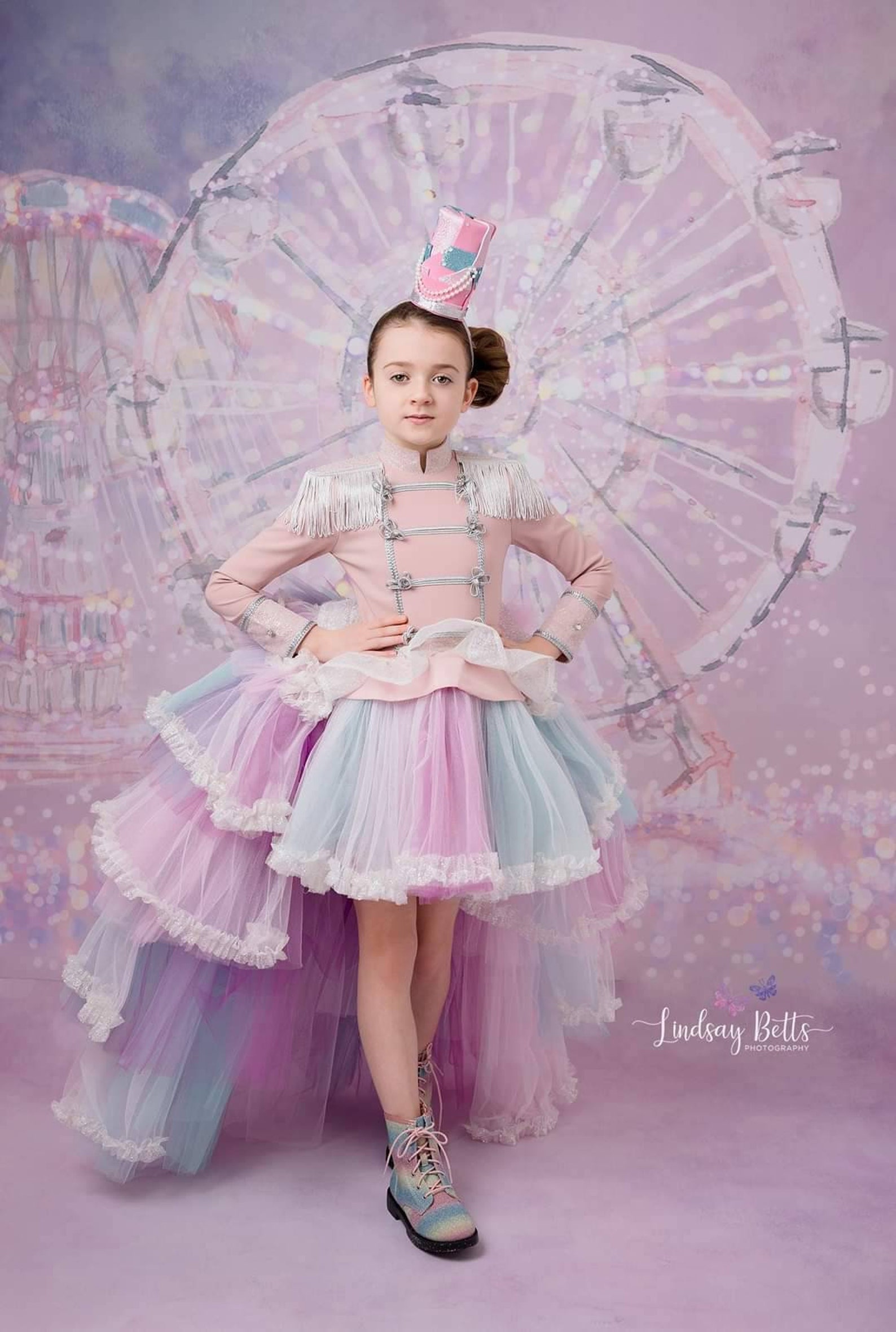 Girl Nutcracker Costumegirl Circus Outfitsoldier Dresstutu Etsy