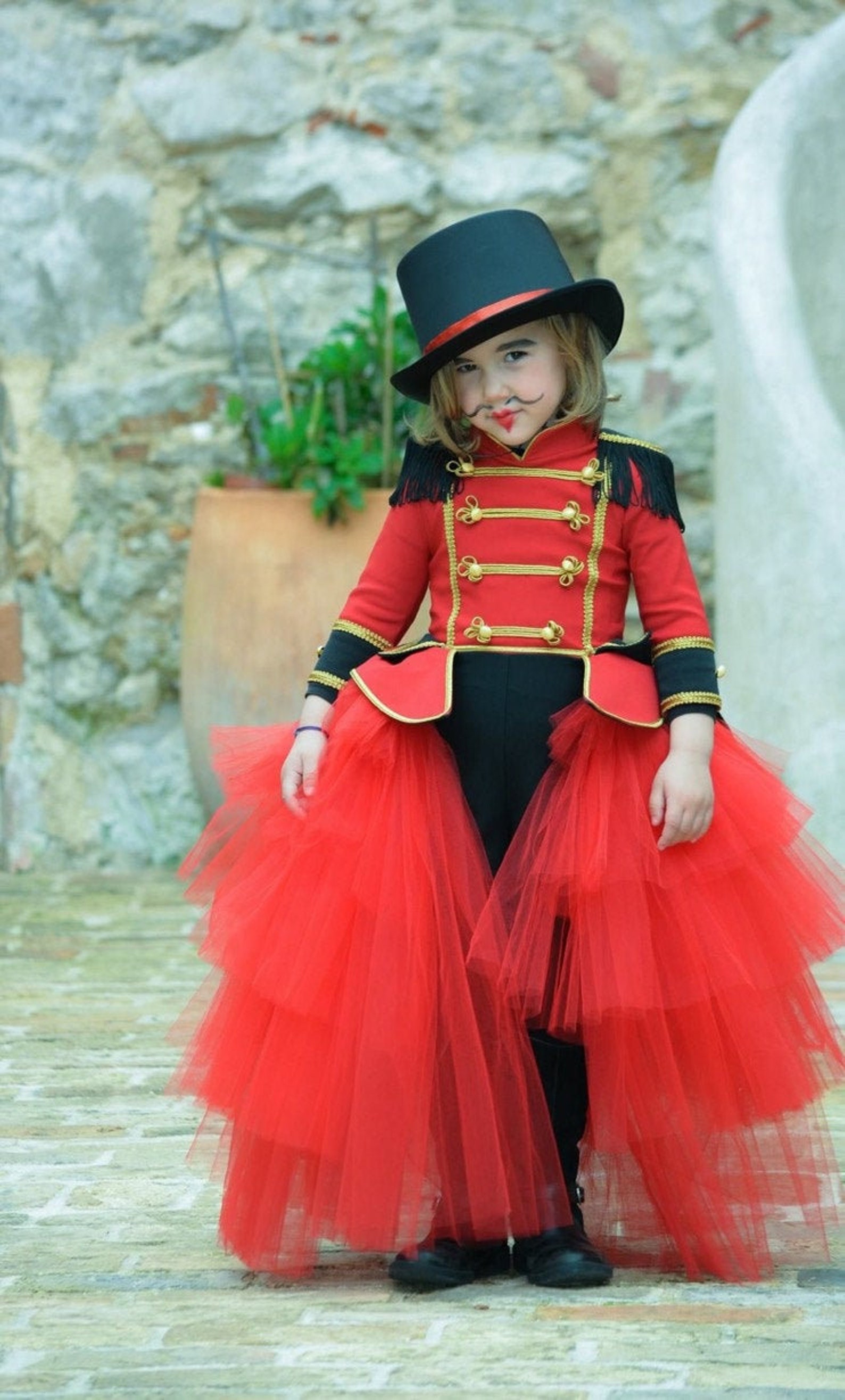 Girl Nutcracker Costumegirl Circus Outfitsoldier Dresstutu Etsy