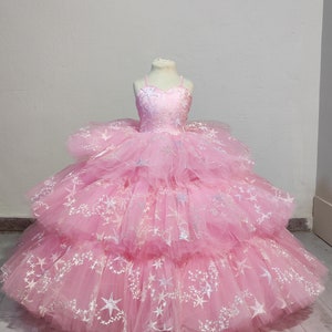Pink Star Dress main image 1