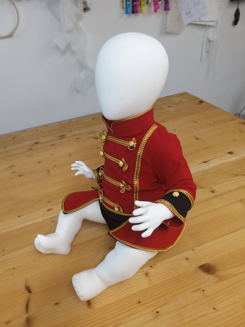 Baby nutcracker costumeboy girl circus romper Etsy