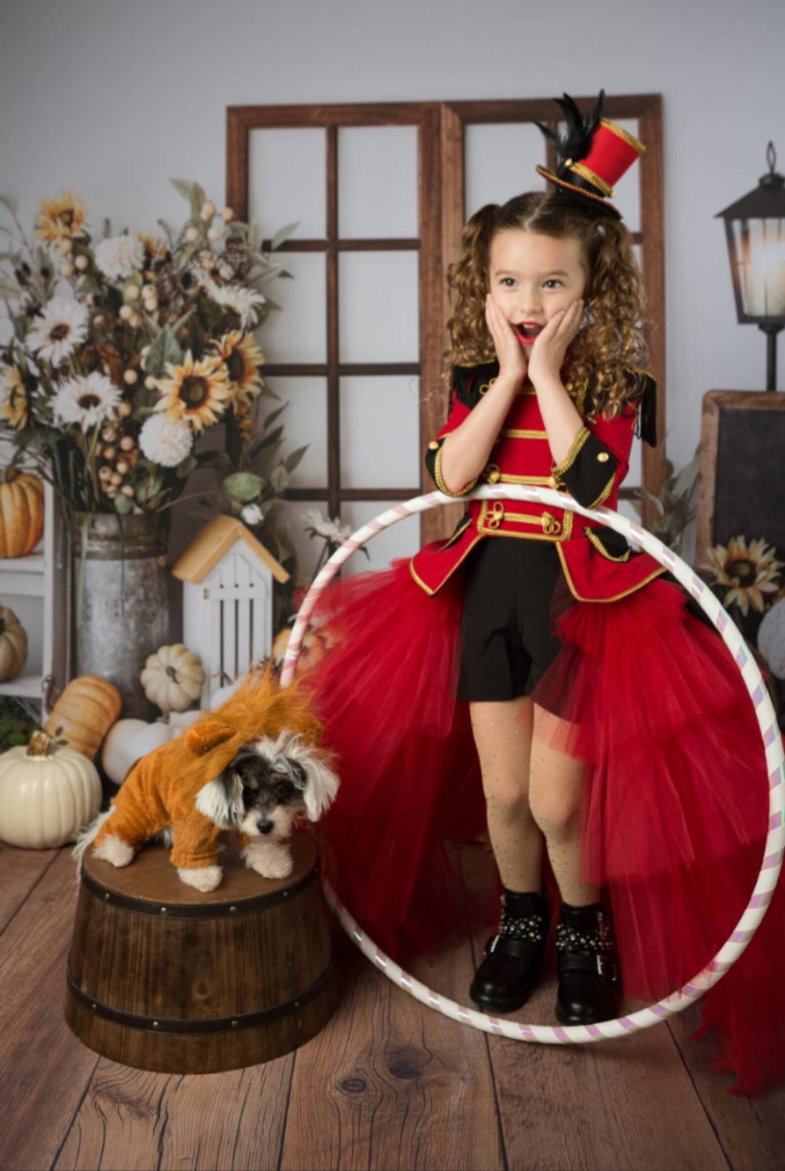 Girl nutcracker costumegirl circus outfitsoldier dresstutu Etsy
