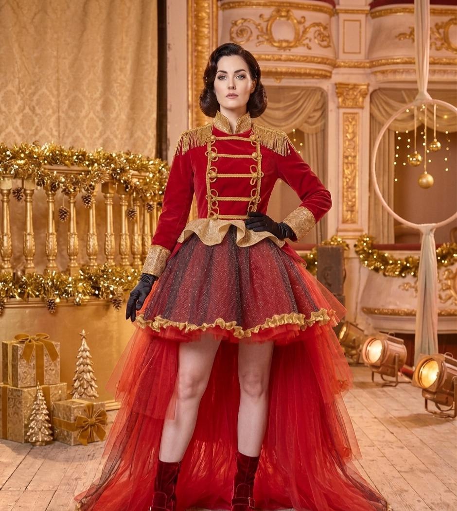 circus formal dress The Circus Sleeveless Dress Women's Evening Dress Womans Clothing