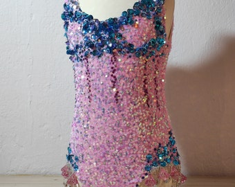 Pastel Rhinestone "Taylor" Inspired leotard dress |  Outfit Replica |