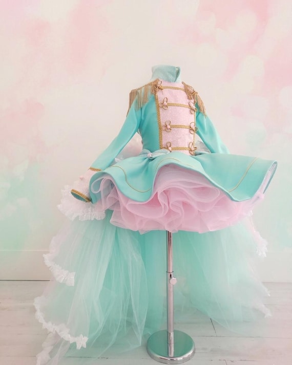 green nutcracker dress Girl Costume,mint Circus Outfit NON-SALE