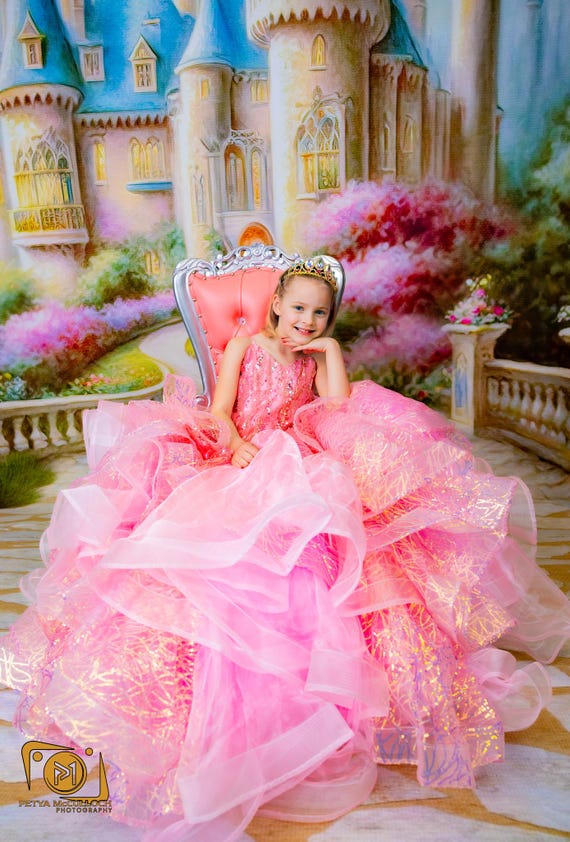 Pink Galinda Dress,long Gown - Etsy