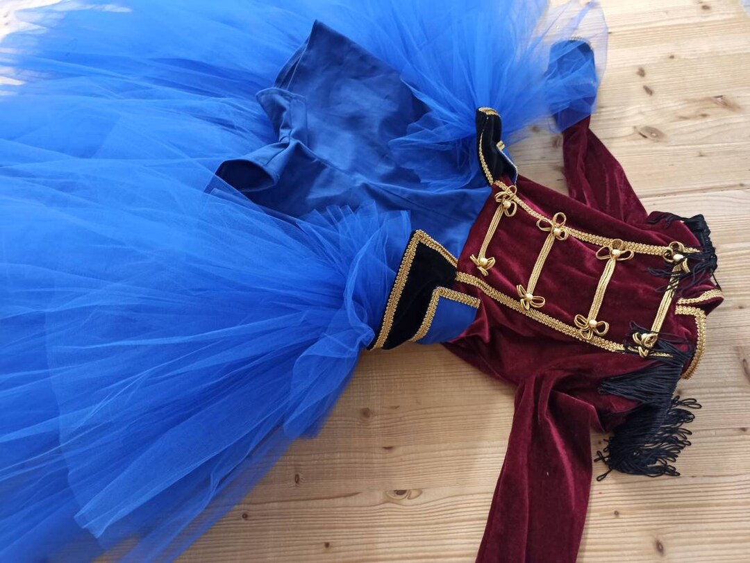 Girl Nutcracker Costume,girl Circus Outfit,soldier Dress,tutu Circus