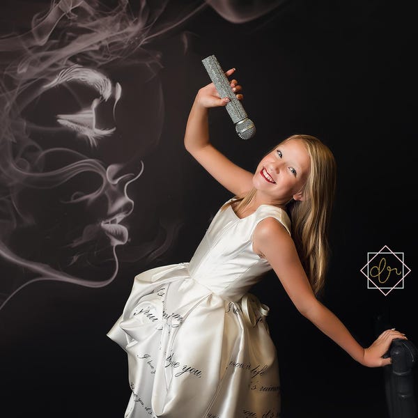 Girls Tortured Poets Dress Etsy UK