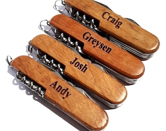 Engraved Pocket Knife Personalised Groomsmen Gift Fathers Day Uncle Gift Wedding Party Birthday Graduation Godfather Gift Groomsman Knife