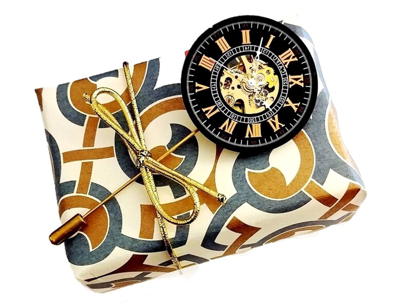 Gift Wrapping for One Pocket Watch Purchased from Etsy