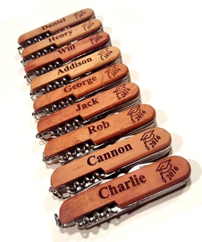 Graduation Pocket Knife Class of 2021 2022 Commencement Gift Graduation Present High School College University image 4