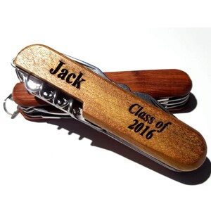 Graduation Pocket Knife Class of 2021 2022 Commencement Gift Graduation Present High School College University image 7