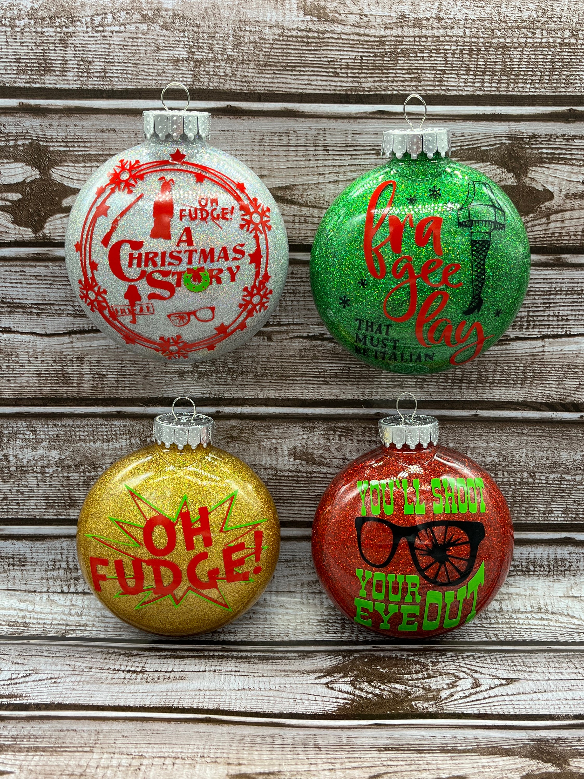 Movie Themed Ornament Set, Handmade Hanging Movie Decorations, Film Lover  Gift 