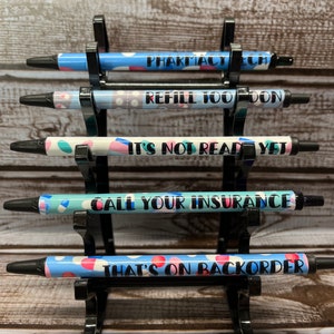 Handmade Pharmacy Tech Pens, Prescription-Styled Pens, Medical Gift