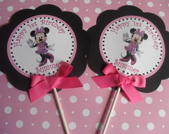 Minnie Mouse Placemats Minnie Mouse Table Setting Minnie Etsy