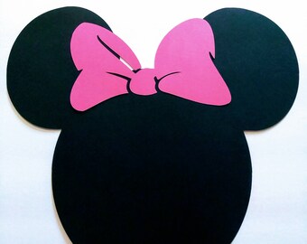 Minnie Mouse Zebra Print Centerpiece Minnie Mouse Birthday Minnie Mouse Zebra Print Centerpiece Minnie Mouse Birthday