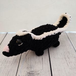 Plush Skunk, Plushie, Stuffed toy, Stuffed Animal