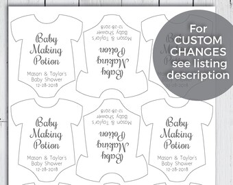 Baby shower onesie | Etsy Baby shower onesie | Etsy
