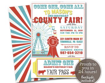 County Fair Party - Etsy