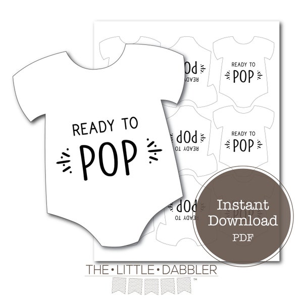 Ready to Pop Tags - Etsy