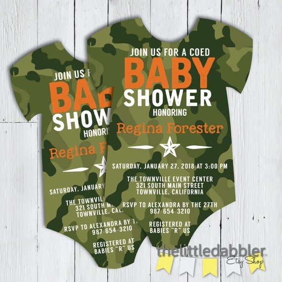 baby camouflage onesies