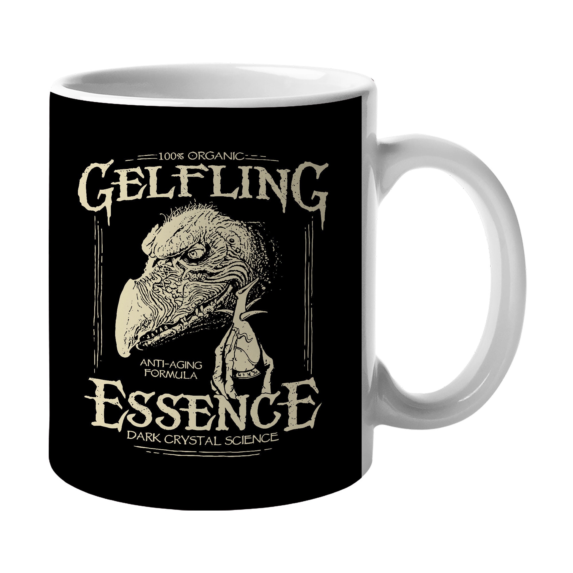 Discover Gelfling Essence Mug The Dark Crystal Science fantasy Coffee Mug