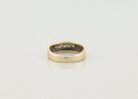 14k Yellow Gold & White Gold .15 tcw Diamond Ring… - image 8