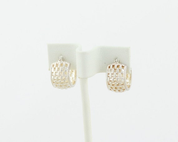 Sterling Silver Hoop Earrings - image 5