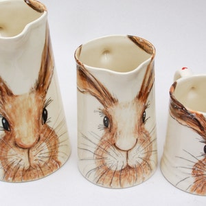 hare mug, hand painted image 5