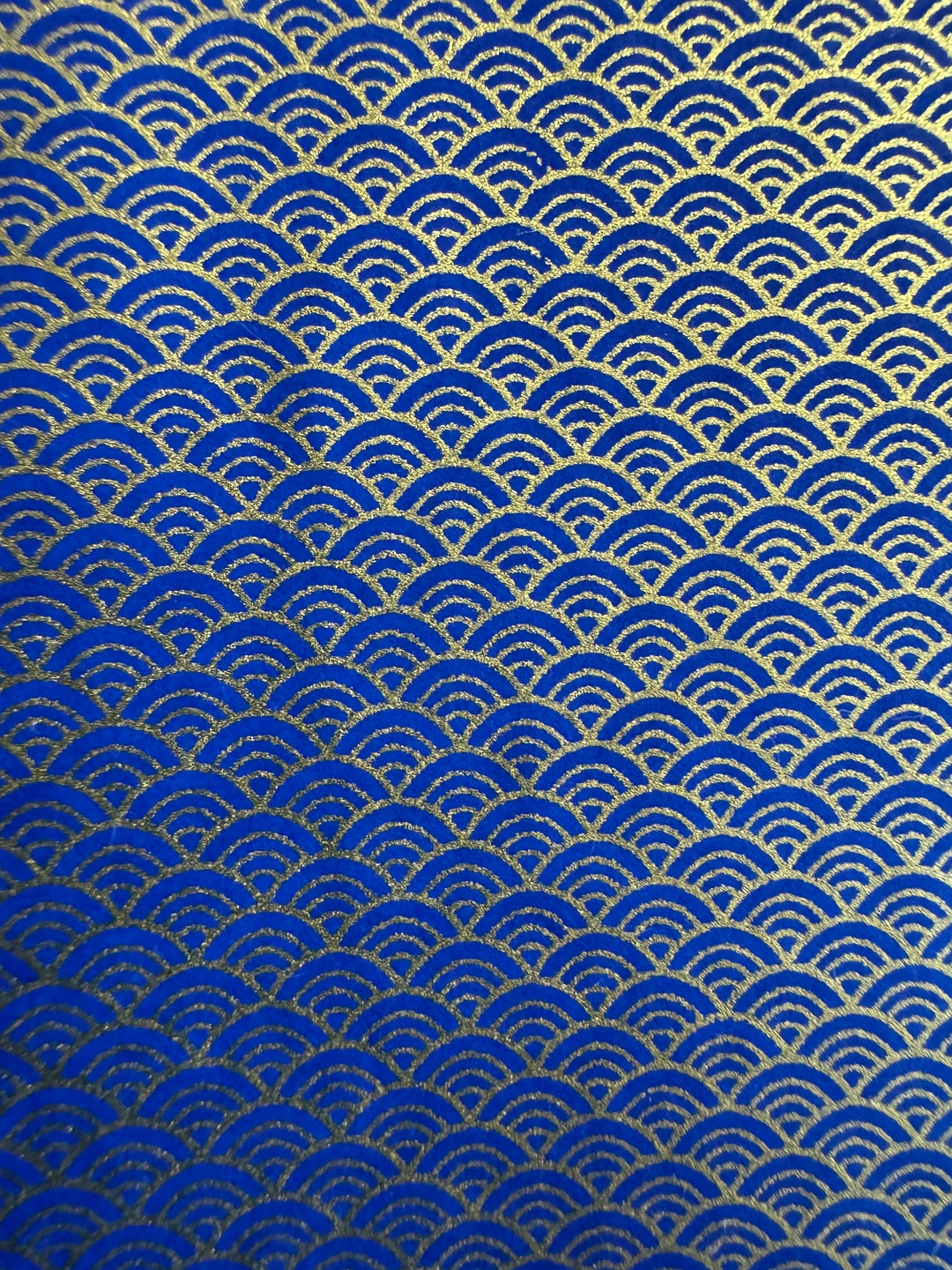 Origami Paper Chiyogami Paper Yuzen Paper Washi Paper. Blue Etsy