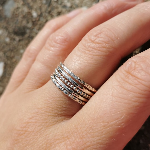 Dainty Stacking Ring - Sterling Silver – Ruth Ryan
