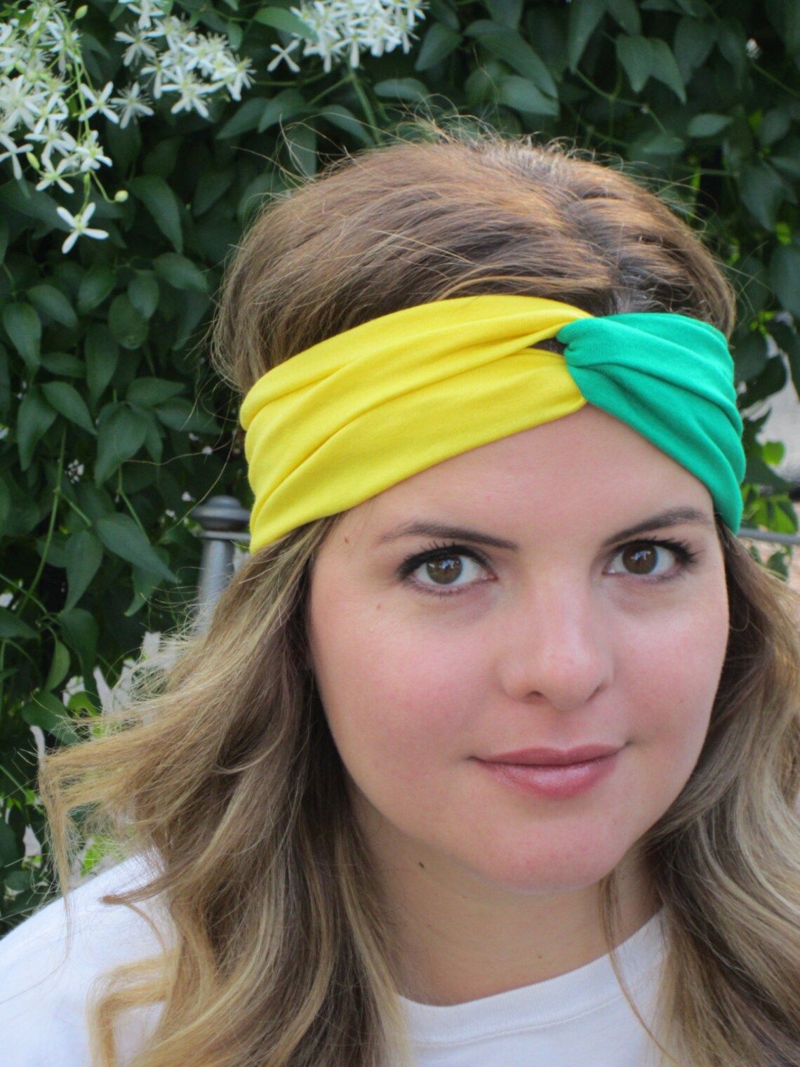 Oregon Ducks Headband Green and Yellow Headband College | Etsy