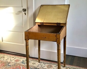 Vintage Kids Desk Etsy