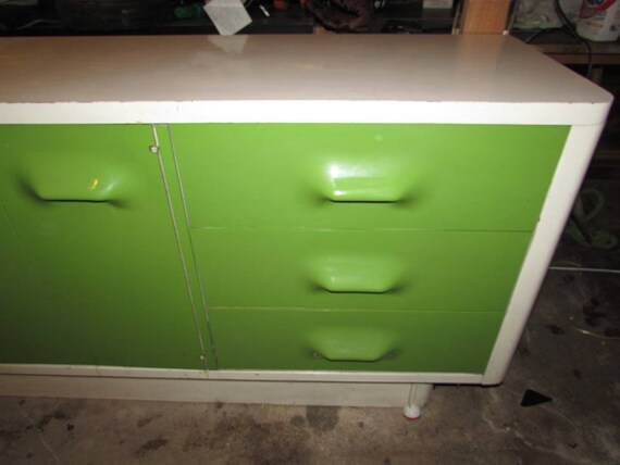 Raymond Loewy Style Mid Century Broyhill Credenza Mancave Etsy