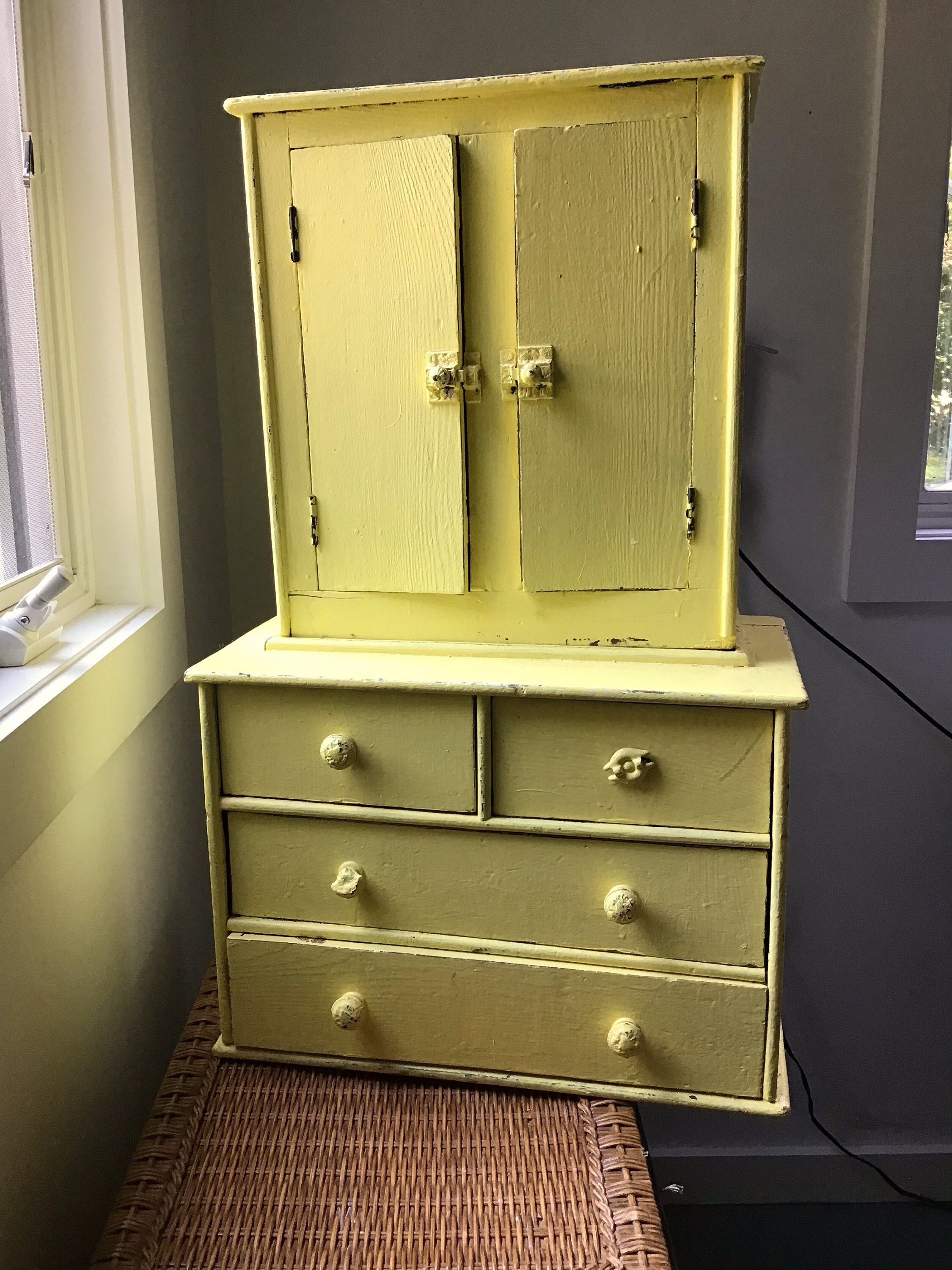 Small Hutch Antique Etsy
