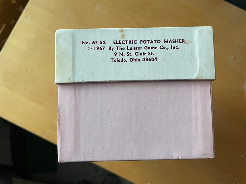 VINTAGE 1967 PRANK Oddity Electric Potato Masher Joke Oddity Etsy