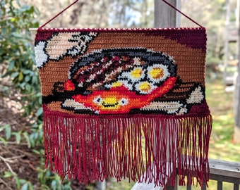 calcifer cooking tapestry