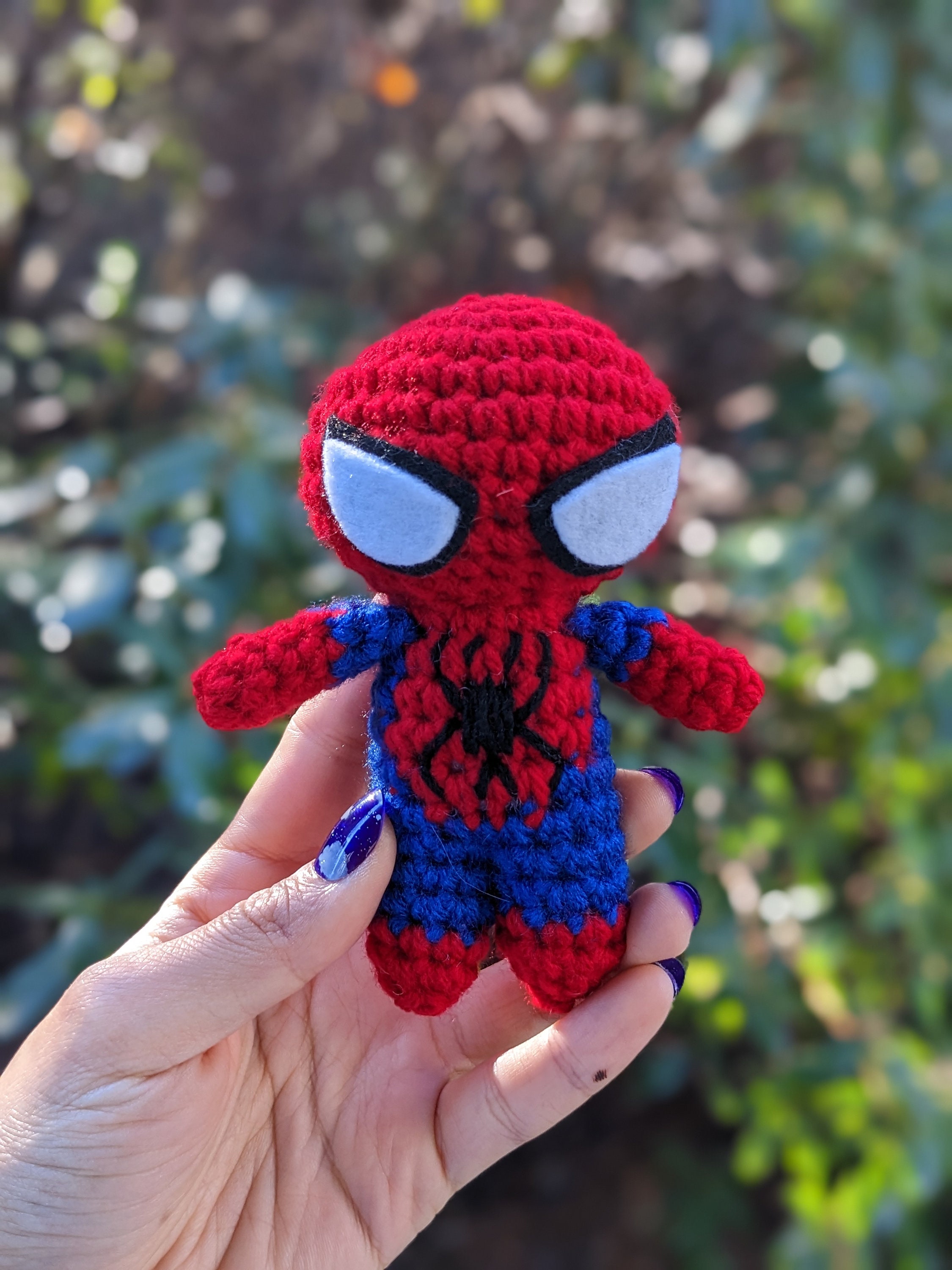 Crochet Spiderman Etsy