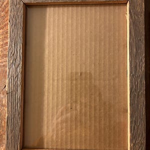 6 Rustic Rough Hewn Wood Frames Wall Decor - Etsy