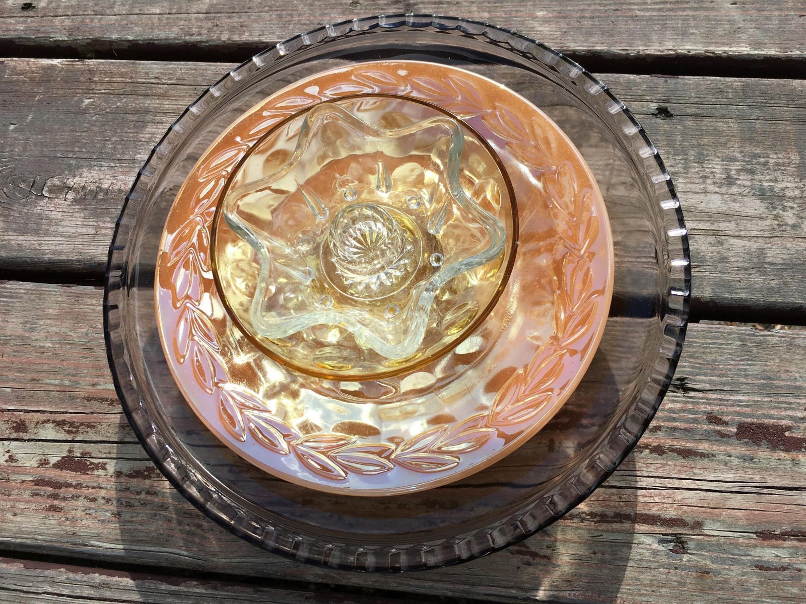 Vintage Pressed Glass Suncatchers Telegraph