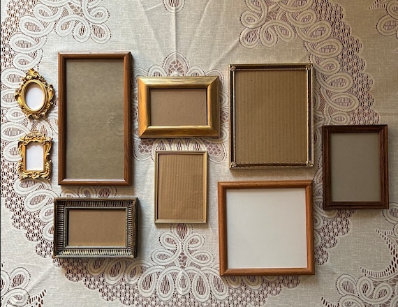 Silver wall best sale picture frames